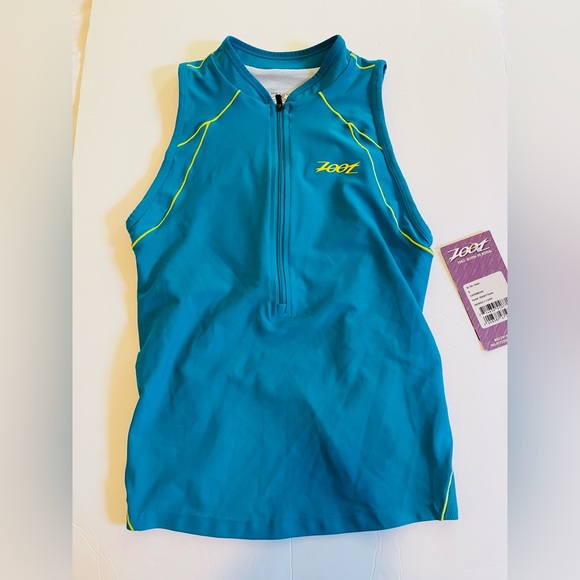 ZOOT Women's Tri-Tank NWT Size Small Color closer to Teal - Picture 1 of 11